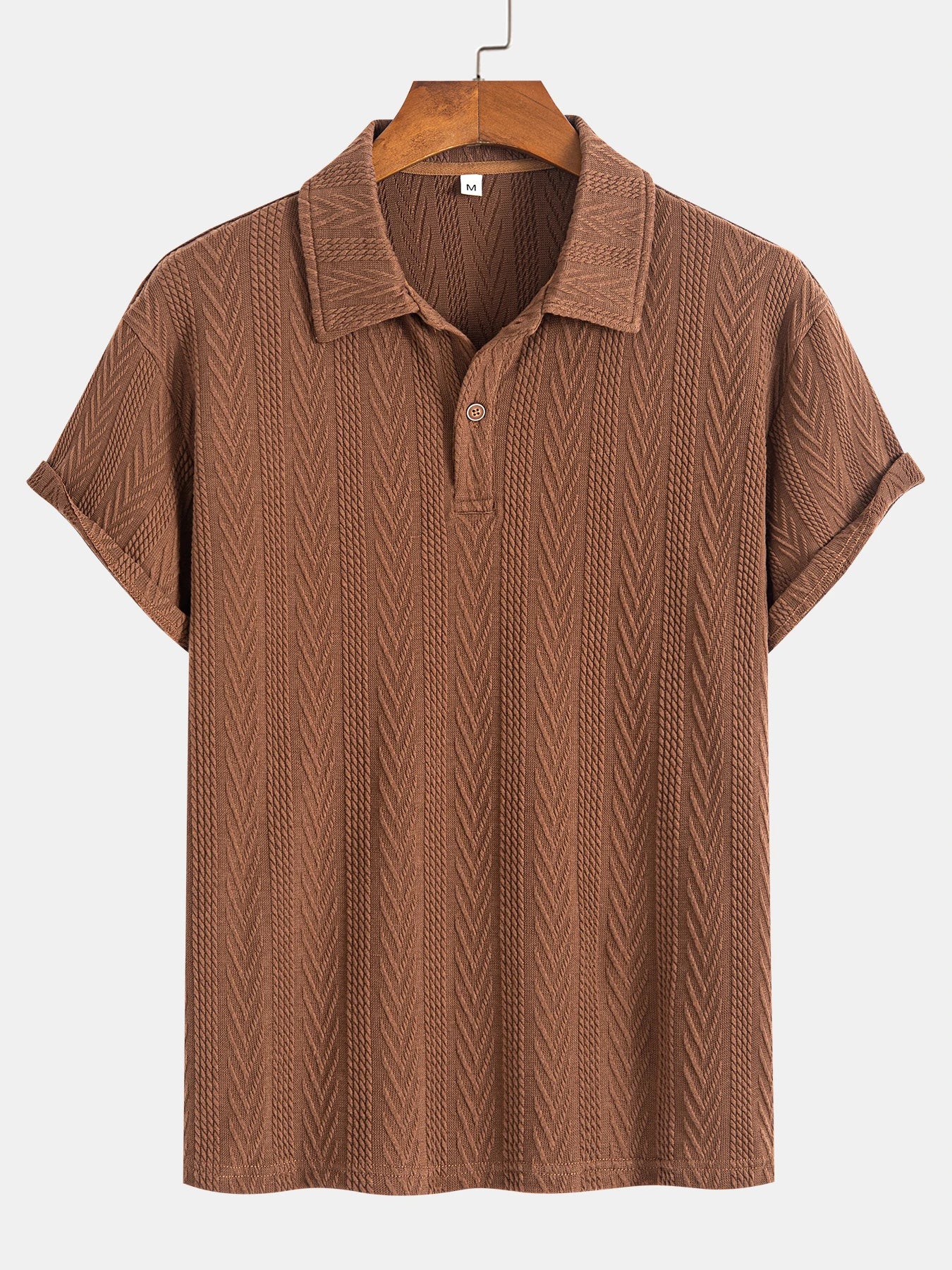 Men's Casual Polo Neck T-Shirt