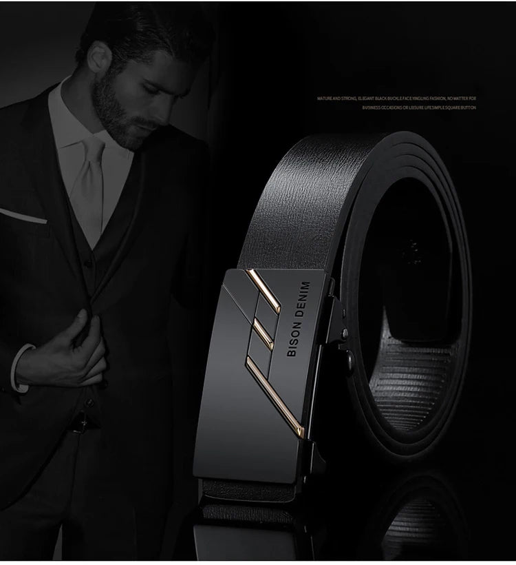 Men's Classic Luxury Genuine Leather Belt