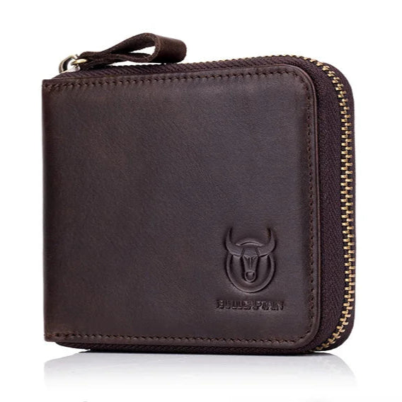 Men's Leather Wallet with Card Holder