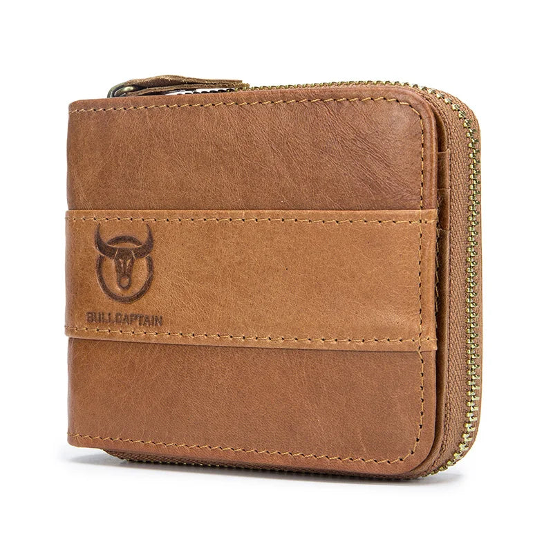 Men's Leather Wallet with RFID