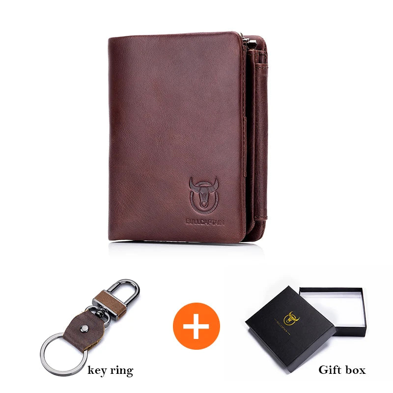 Men's Retro RFID Leather Wallet
