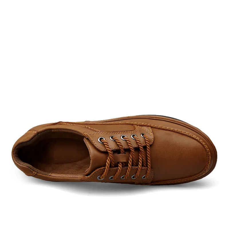 Genuine Leather Casual Shoes