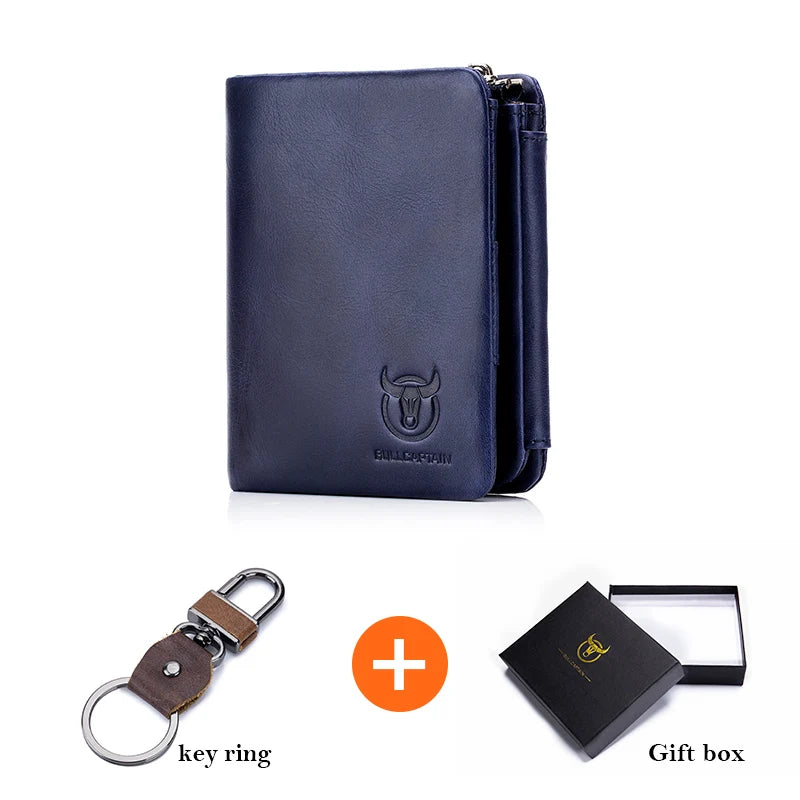 Men's Retro RFID Leather Wallet