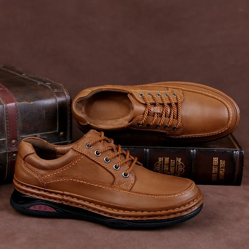 Genuine Leather Casual Shoes
