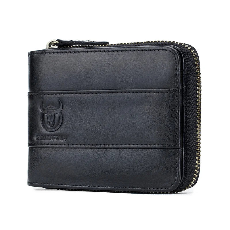 Men's Leather Wallet with RFID