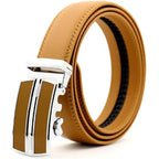 Famous Men's Belt Made of High Quality Genuine Leather