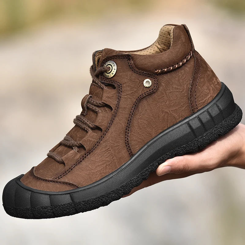 Men's Warm Winter Short Boots