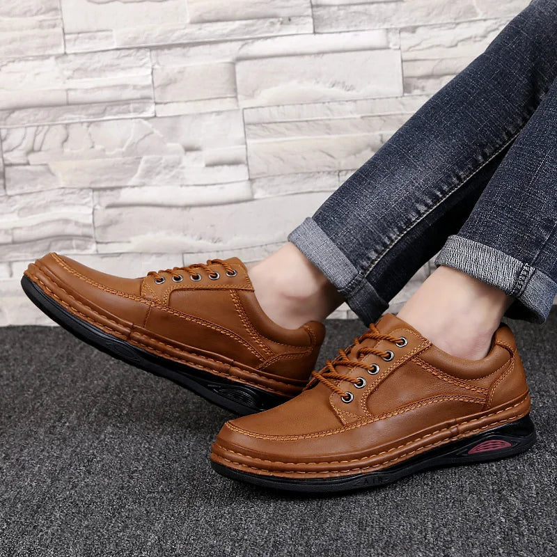 Genuine Leather Casual Shoes