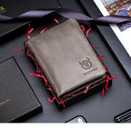 Men's Retro RFID Leather Wallet