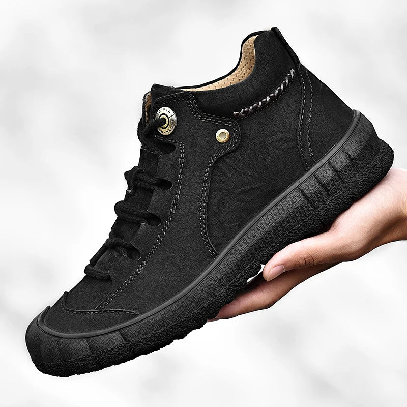 Men's Warm Winter Short Boots