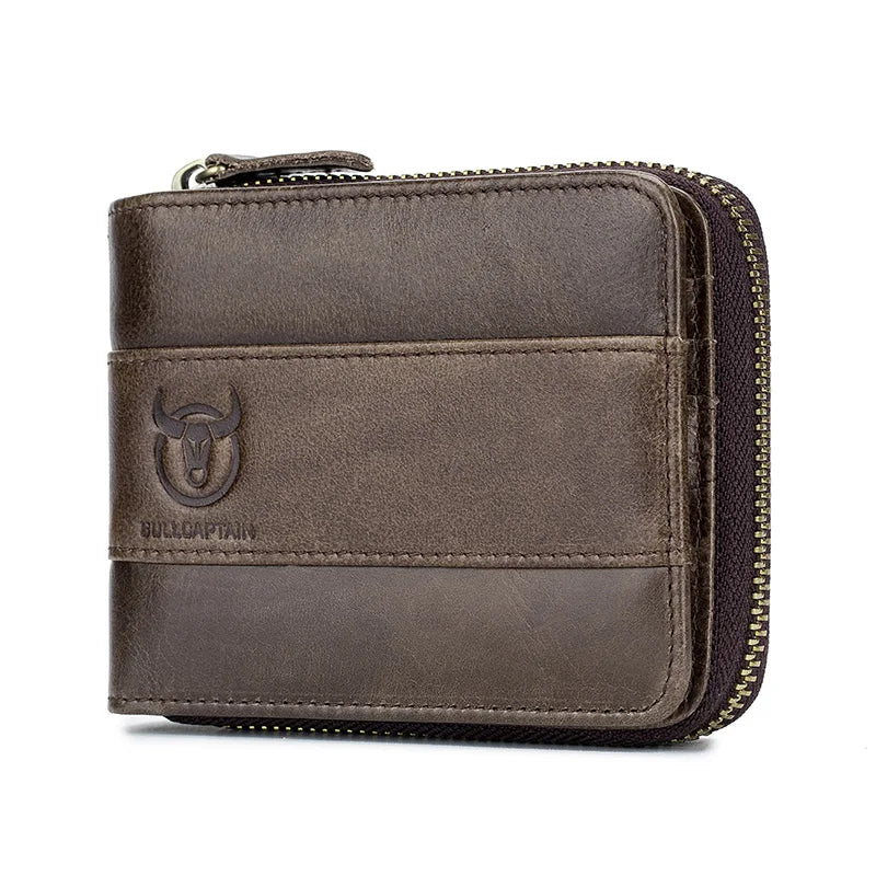 Men's Leather Wallet with RFID