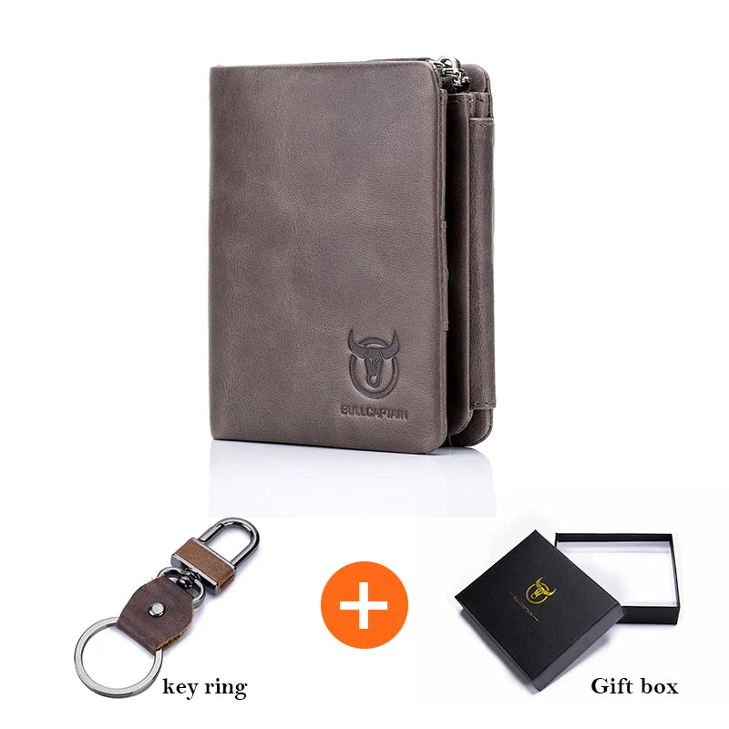 Men's Retro RFID Leather Wallet