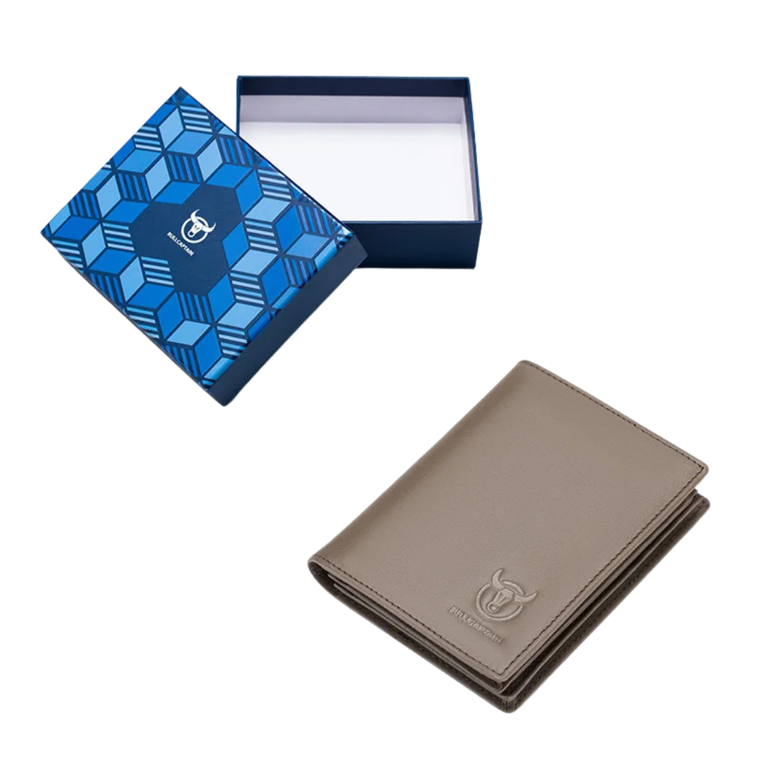 British Genuine Leather Men's Wallet,