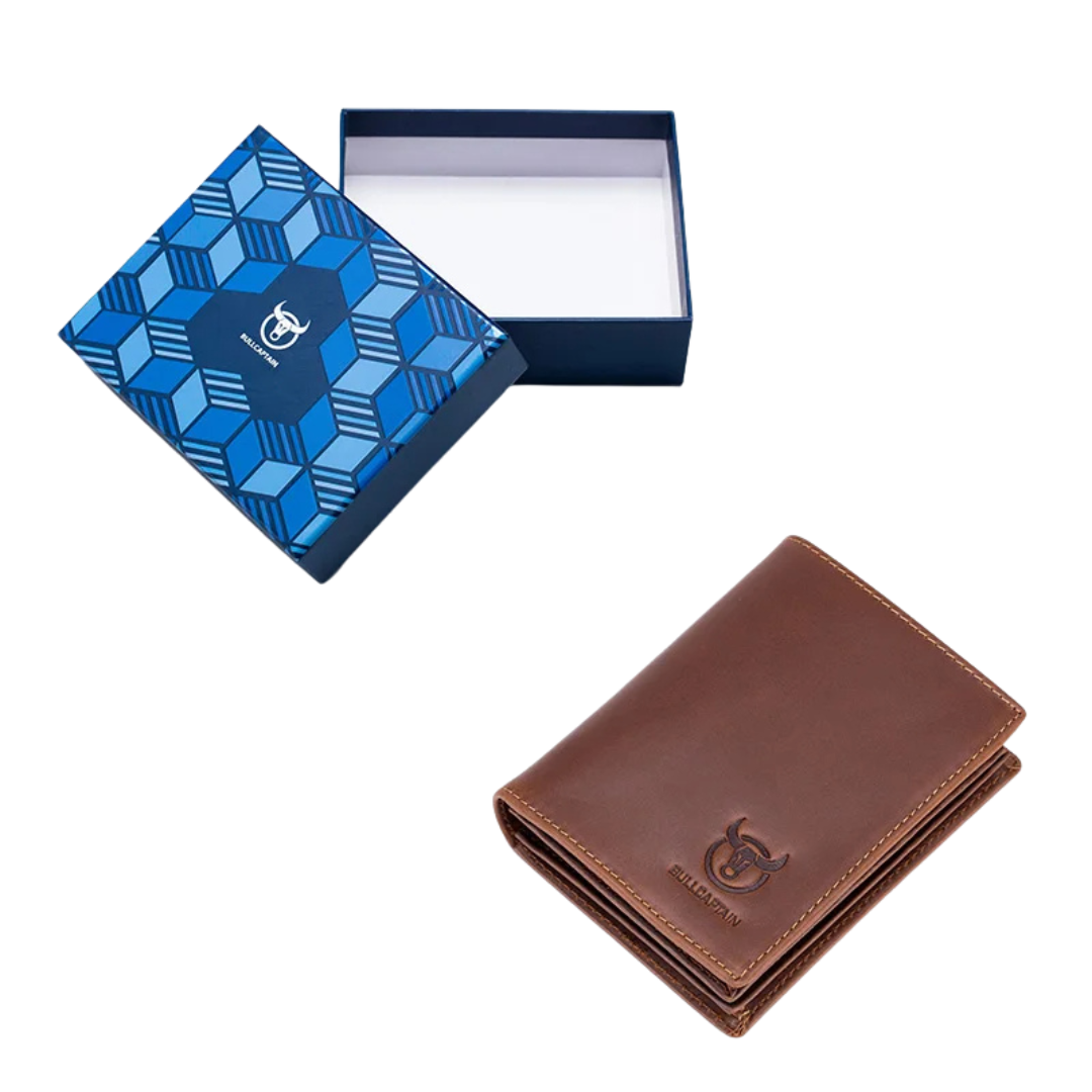 British Genuine Leather Men's Wallet,