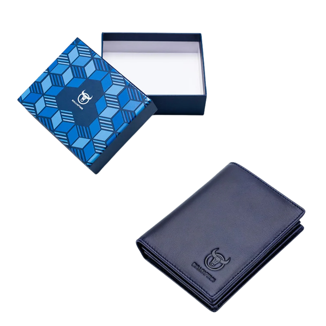 British Genuine Leather Men's Wallet,