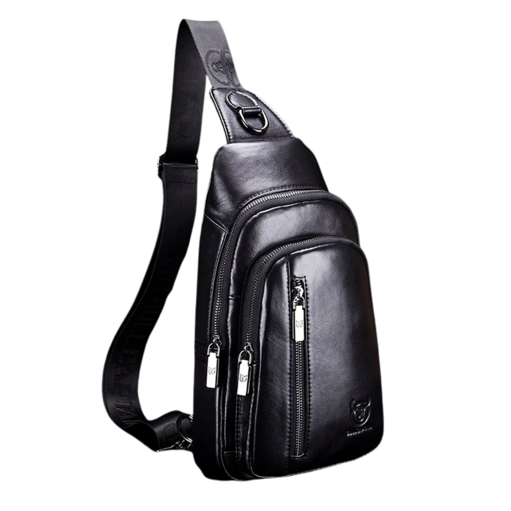 Genuine Leather Crossbody Shoulder Bag