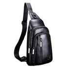 Genuine Leather Crossbody Shoulder Bag