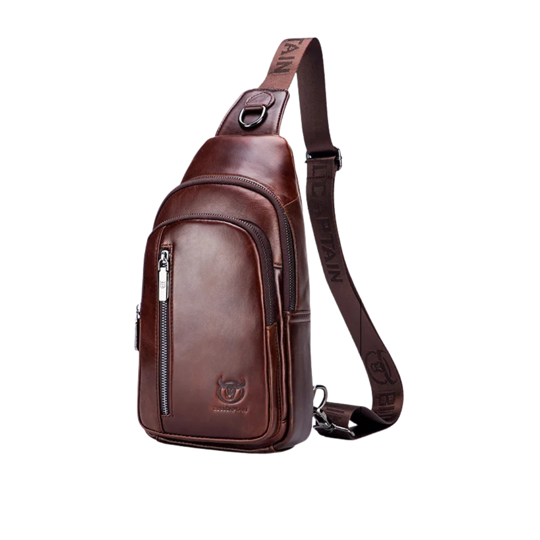 Genuine Leather Crossbody Shoulder Bag