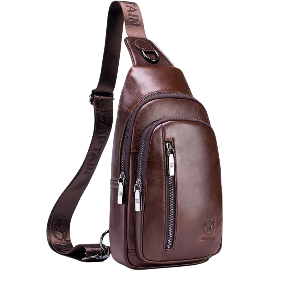 Genuine Leather Crossbody Shoulder Bag