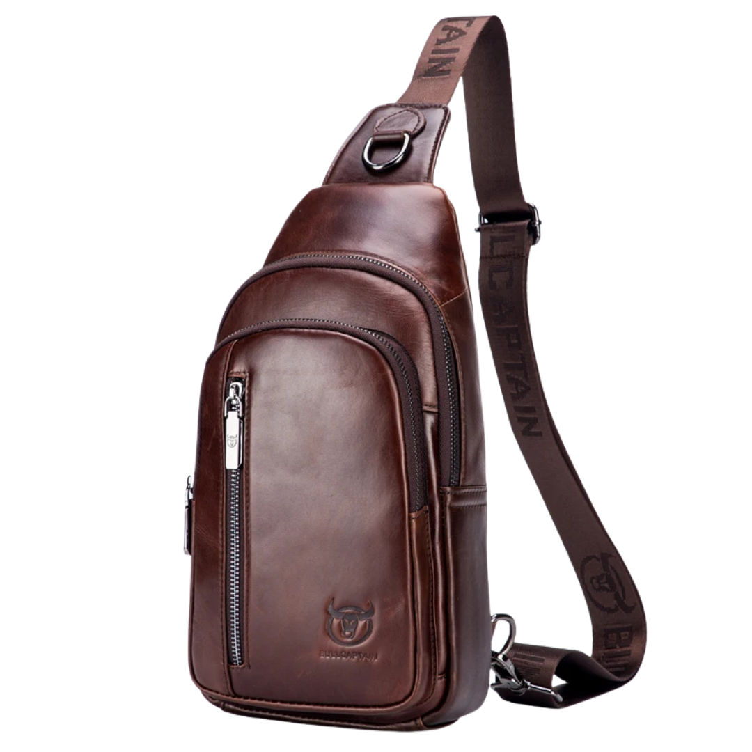 Genuine Leather Crossbody Shoulder Bag