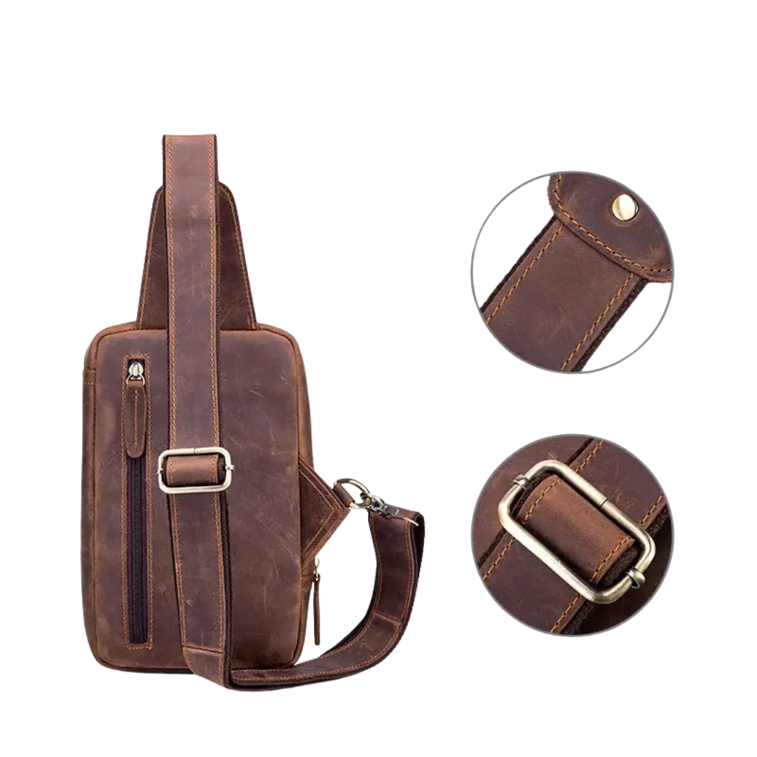 Men's Leather Crossbody Shoulder Bags