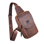 Men's Leather Crossbody Shoulder Bags