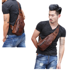 Bolsas de Ombro, Couro Genuino, Entrada para fone