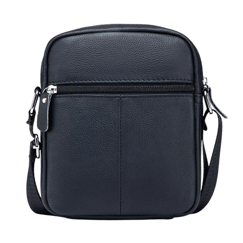 Men's casual shoulder bag large capacity pocket