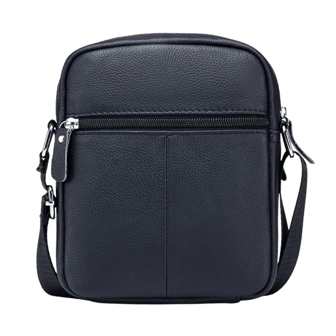 Men's casual shoulder bag large capacity pocket