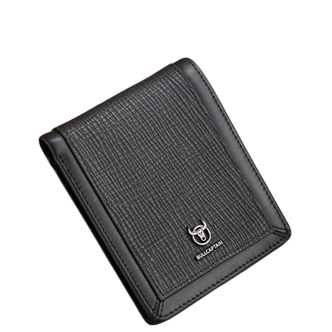 Men's Genuine Leather RFID Antimagnetic Wallet