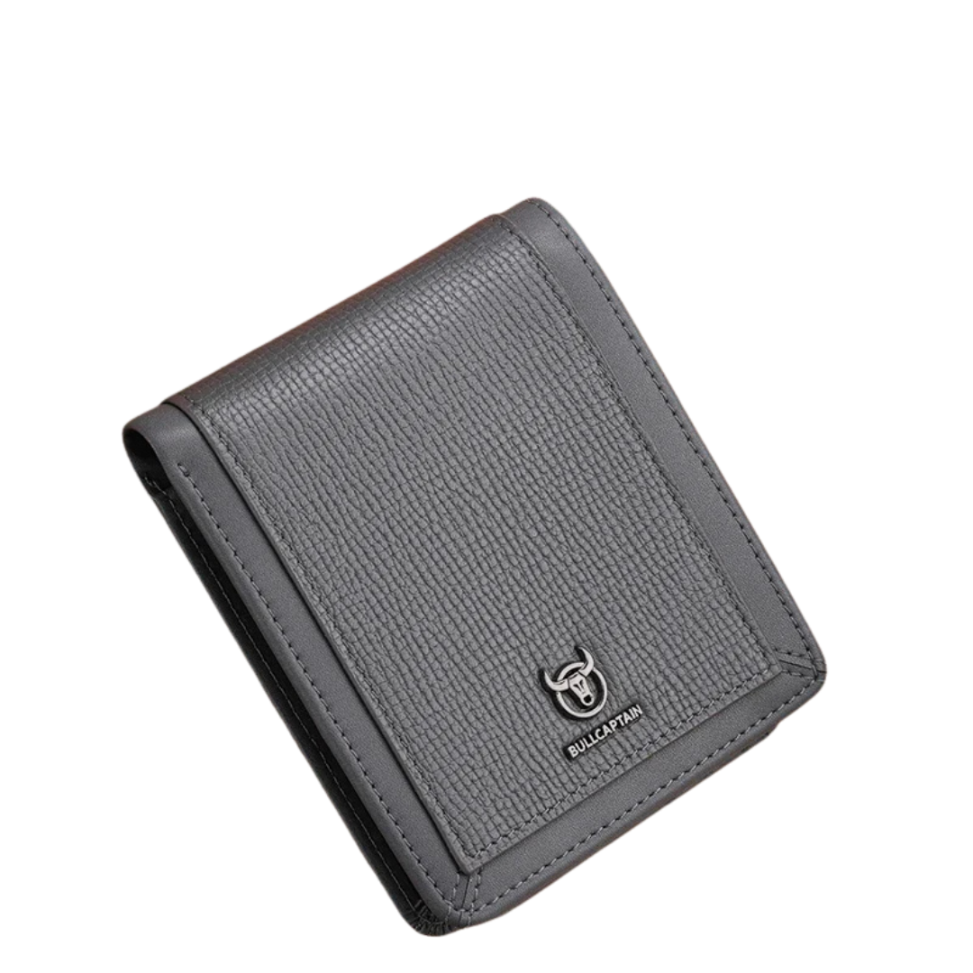 Men's Genuine Leather RFID Antimagnetic Wallet