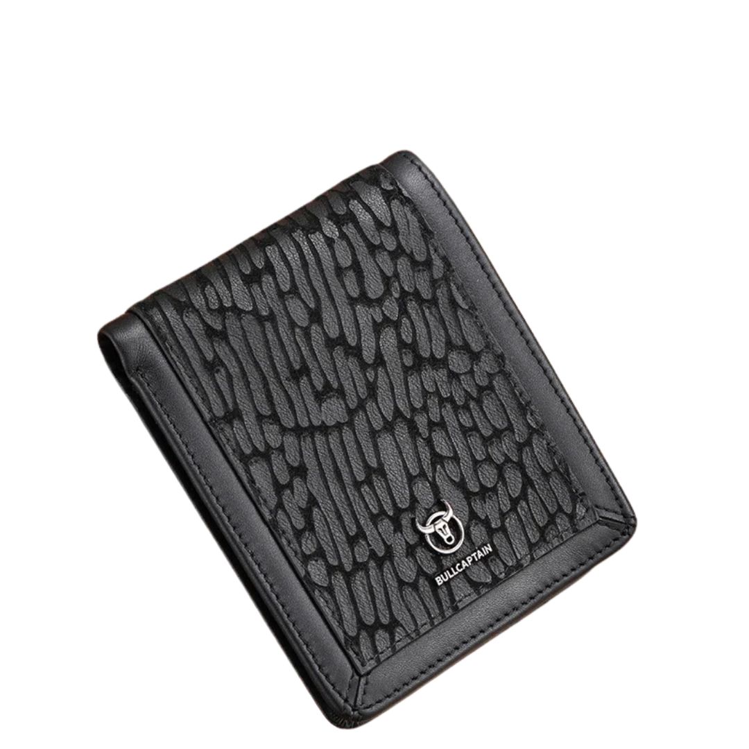 Men's Genuine Leather RFID Antimagnetic Wallet
