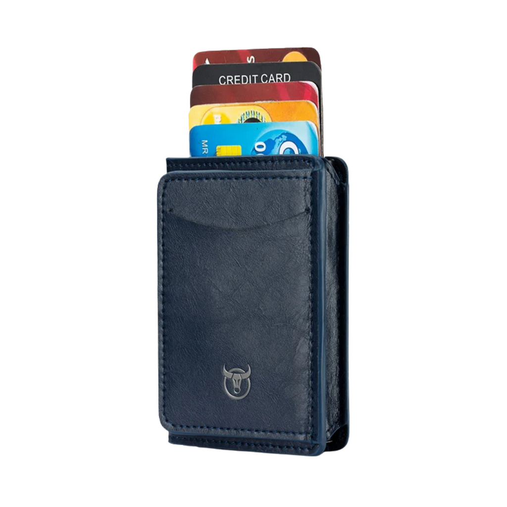 Men's Synthetic Metal Wallet with RFID Blocking