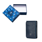 Men's Synthetic Metal Wallet with RFID Blocking