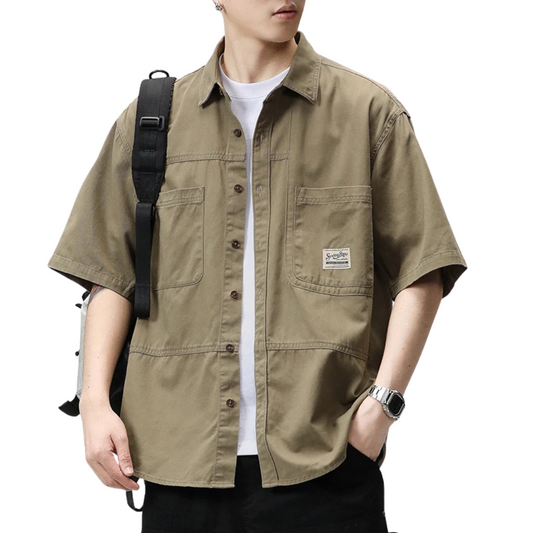 Men's Casual Vintage Aesthetic Shirt