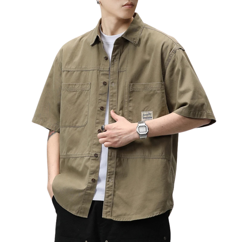Men's Casual Vintage Aesthetic Shirt
