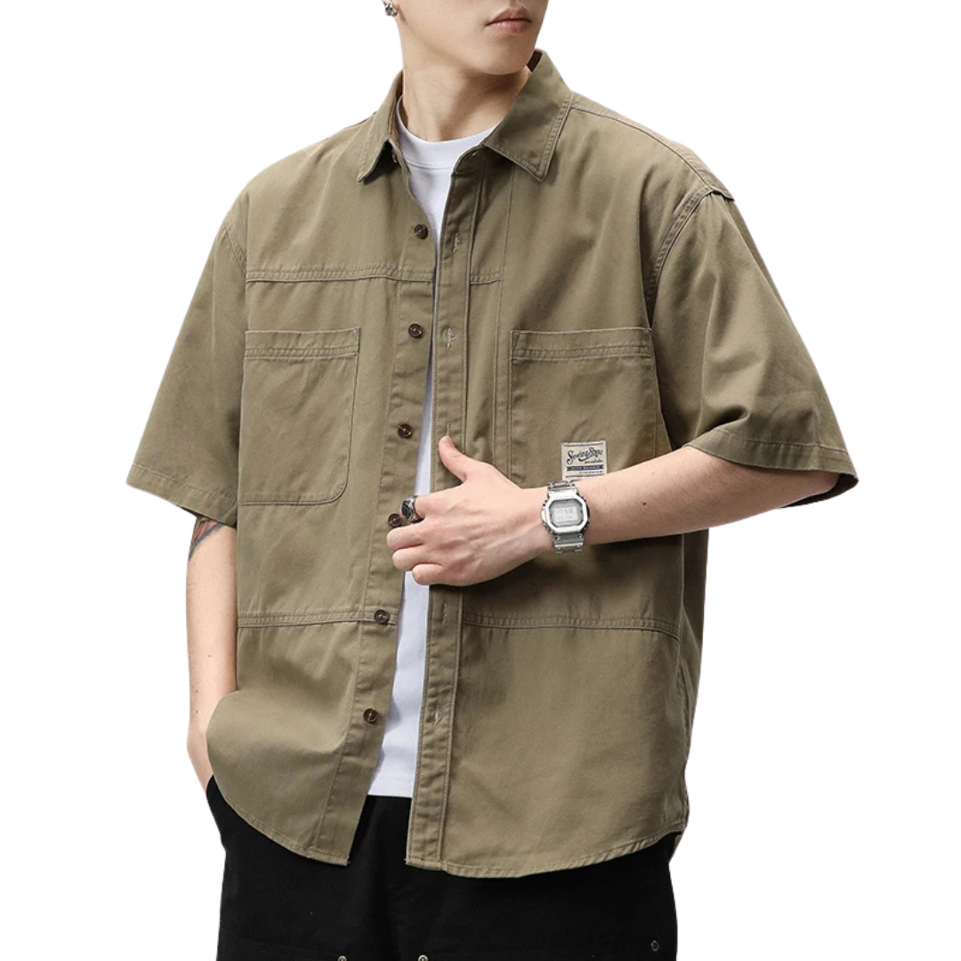 Men's Casual Vintage Aesthetic Shirt