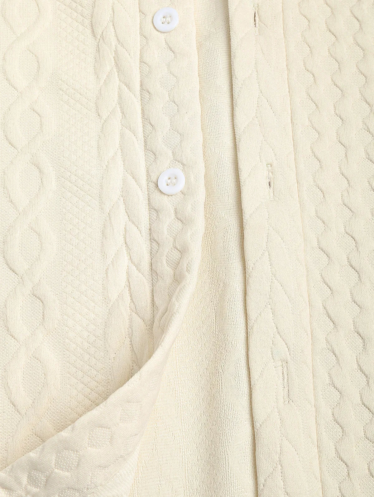 Summer T-shirt With Buttons, Front Pocket