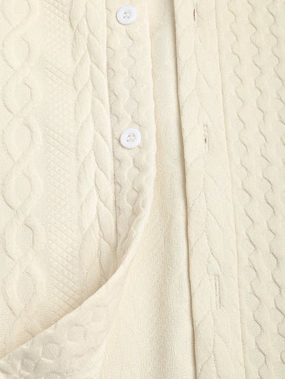 Summer T-shirt With Buttons, Front Pocket