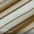 Maden Vintage Striped Long Sleeve Shirts Korea Styel Men's Loose Cotton Baseball Shirt Uncle Fu Male Clothes Plus Size Blouses