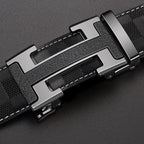 Men's Designer Belt, Automatic Buckle