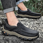 Men's Casual Shoes Cowhide Loafers Slip-On