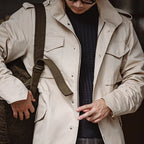 Maden Vintage M65 Jackets for Men Outdoor Windbreaker Tactical Coats Oversize Racing Hiking Jacket Male Brand Clothing