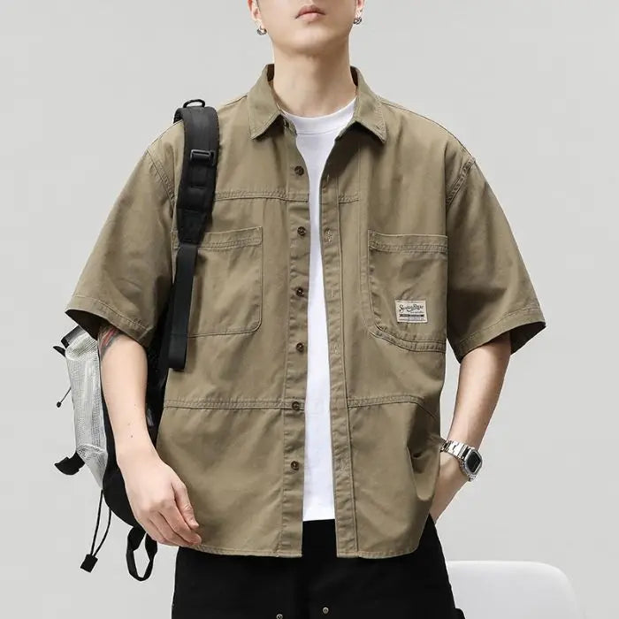 Men's Casual Vintage Aesthetic Shirt