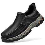 Men's Casual Shoes Cowhide Loafers Slip-On