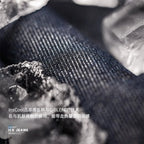 Maden Workwear American Casual Ice Leather Denim Shorts Denim Cool Fit Loose Straight Leg Half Pants Men's Summer