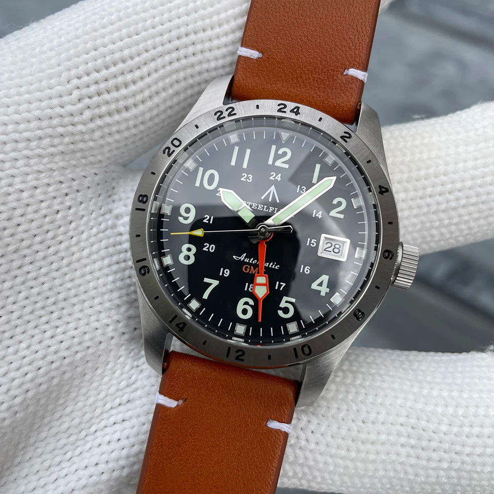 Waterproof NH34 Movement Wristwatch