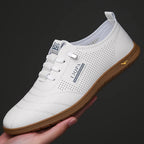 Breathable Men's Shoes, Fashion Leather Non-Slip,