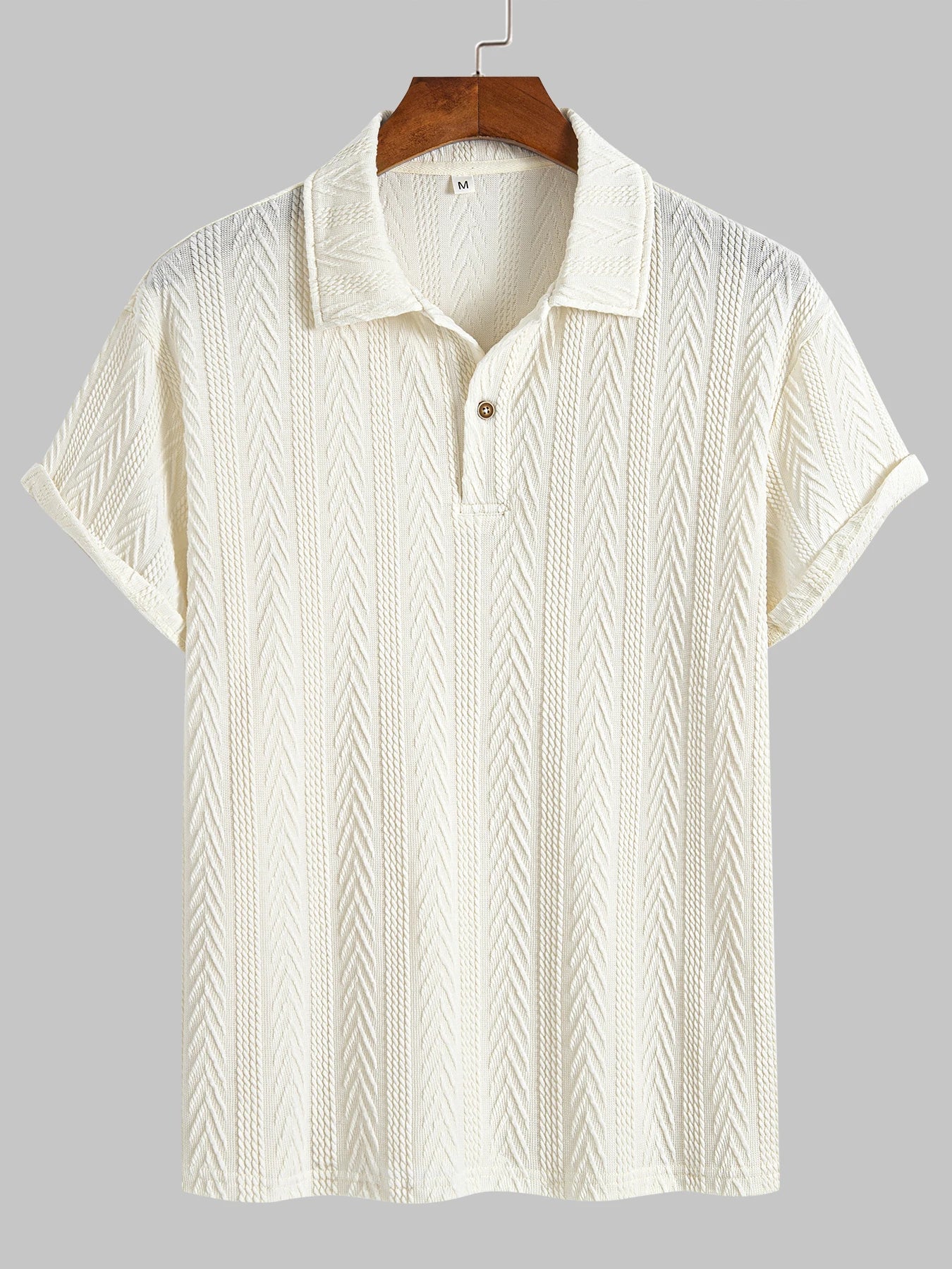Men's Casual Polo Neck T-Shirt
