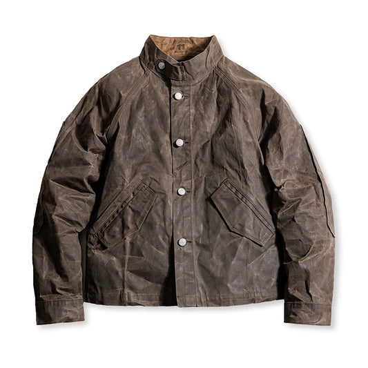 Maden Vintage High Collar Waterproof Jacket